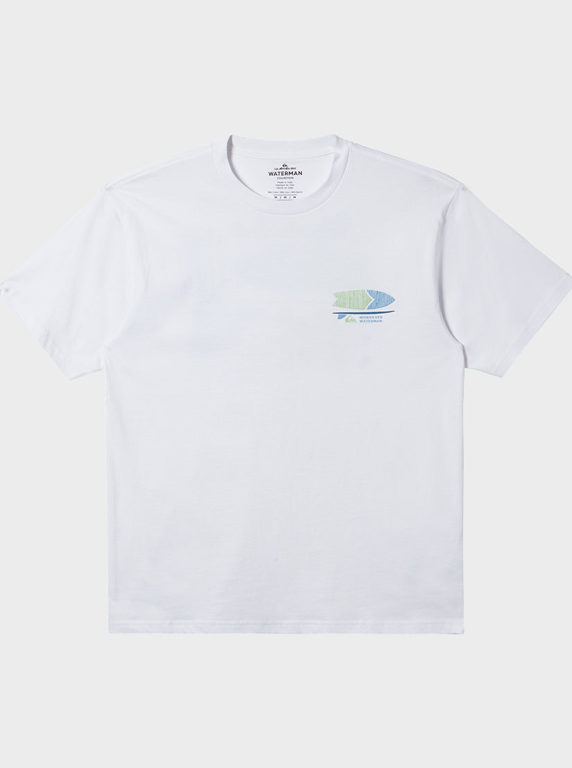 Waterman Board Builder T-Shirt - White