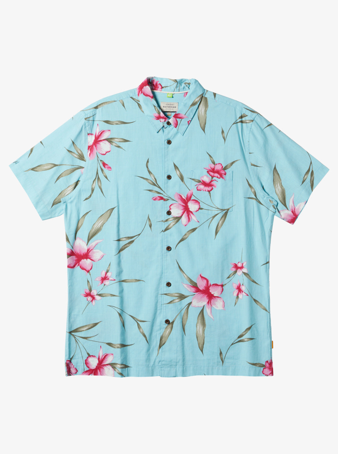 Waterman Night Bloomer Woven Shirt - Gulf Stream Night Bloomer