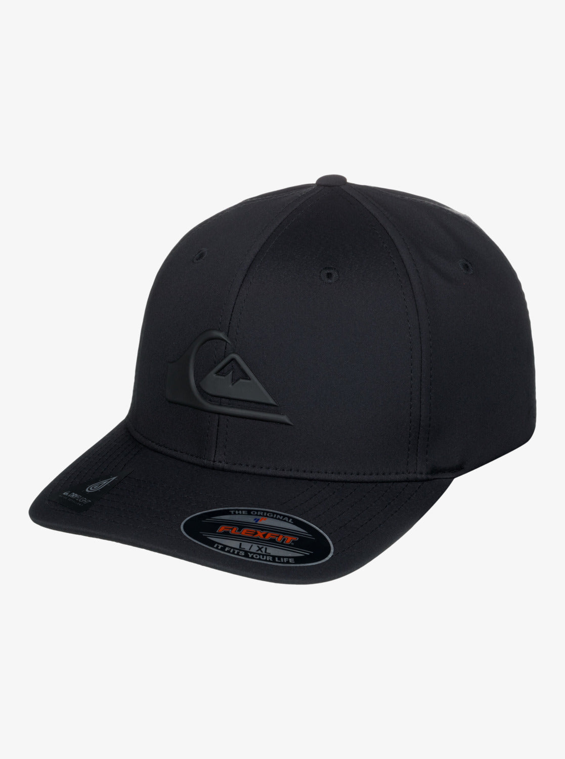 Amped Up Flexifit Hat - True Black