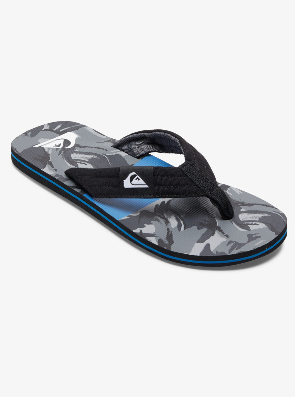 Molokai Layback Sandals For Men Black Black Grey Quiksilver