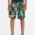 Boys 8-16 Highline Scallop 19" Boardshorts -