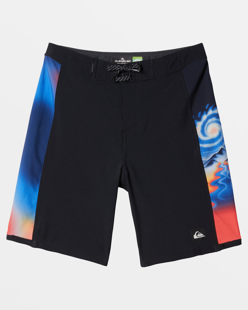 Boys 8-16 Surfsilk Arch 17" Boardshorts - Black