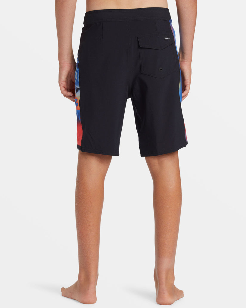 Boys 8-16 Surfsilk Arch 17" Boardshorts - Black