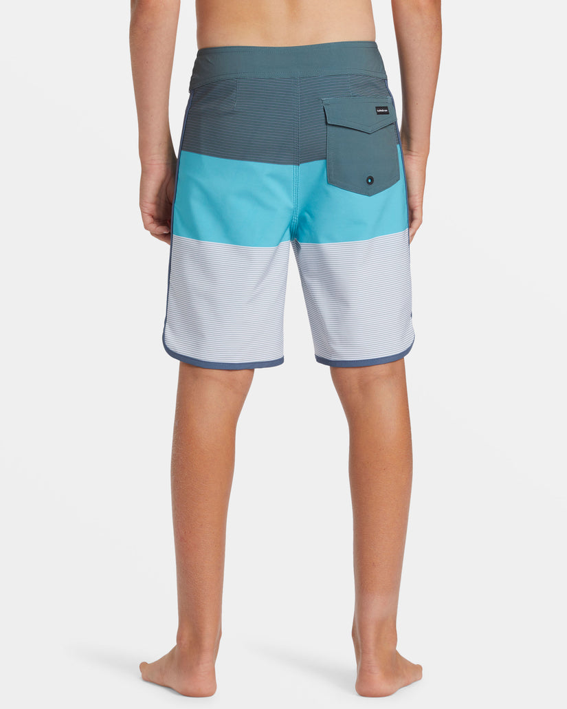 Boys 8-16 Surfsilk Tijuana 17" Boardshorts - Maui Blue