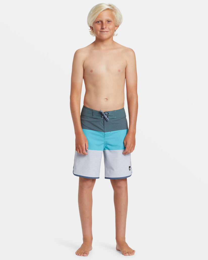 Boys 8-16 Surfsilk Tijuana 17" Boardshorts - Maui Blue