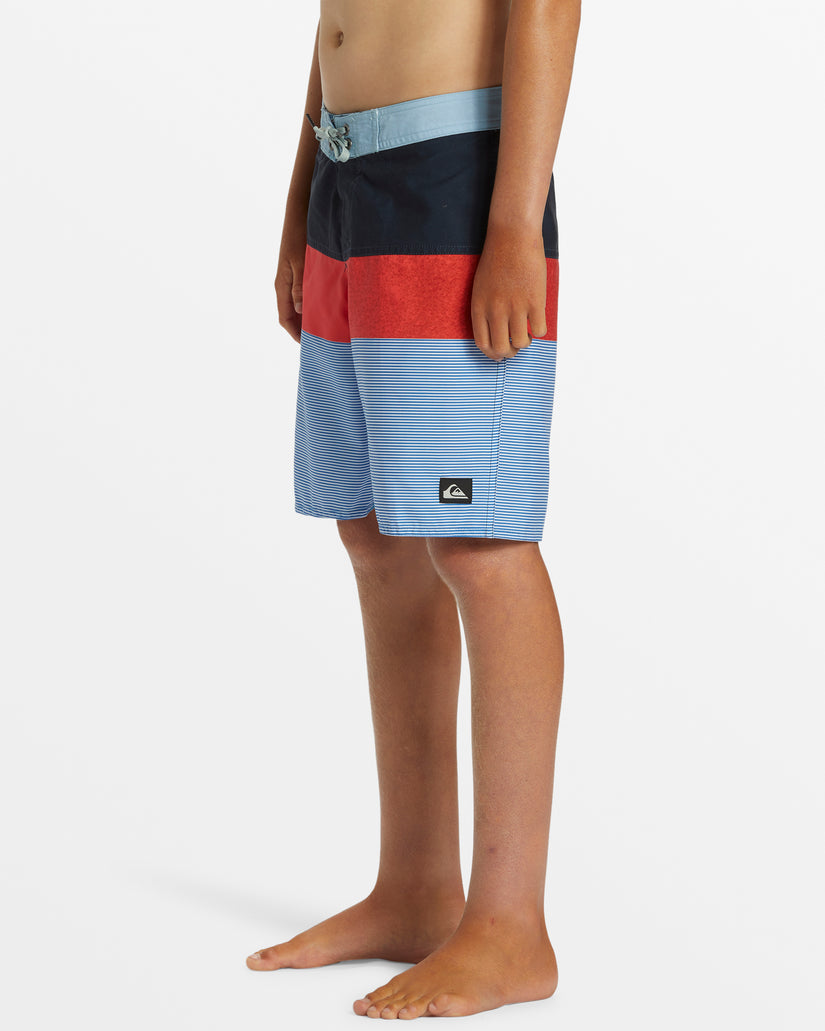 Boys 8-16 Everyday Panel 17" Boardshorts -