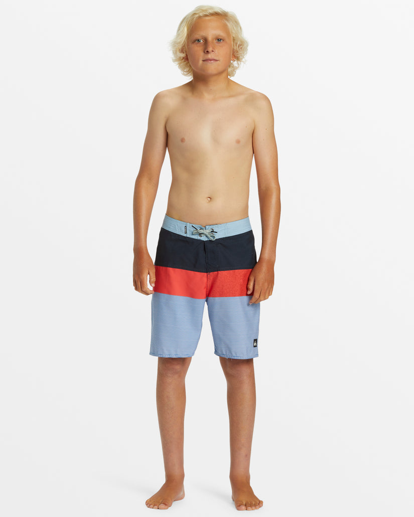 Boys 8-16 Everyday Panel 17" Boardshorts -