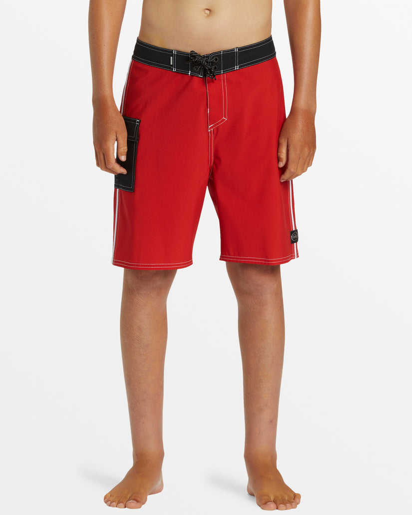 Boys 8-16 Saturn Solid 17" Boardshorts -