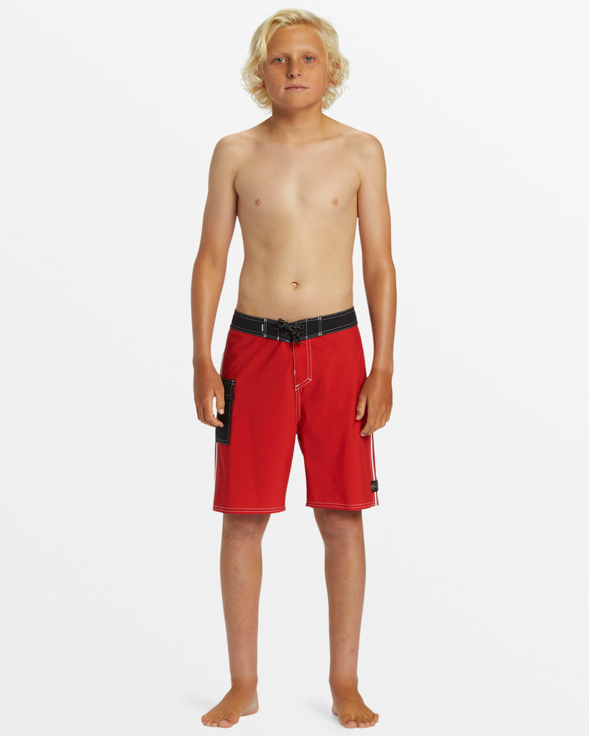 Boys 8-16 Saturn Solid 17" Boardshorts -