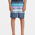 Boys 8-16 Everyday Stripe 17" Boardshorts - Vintage Indigo