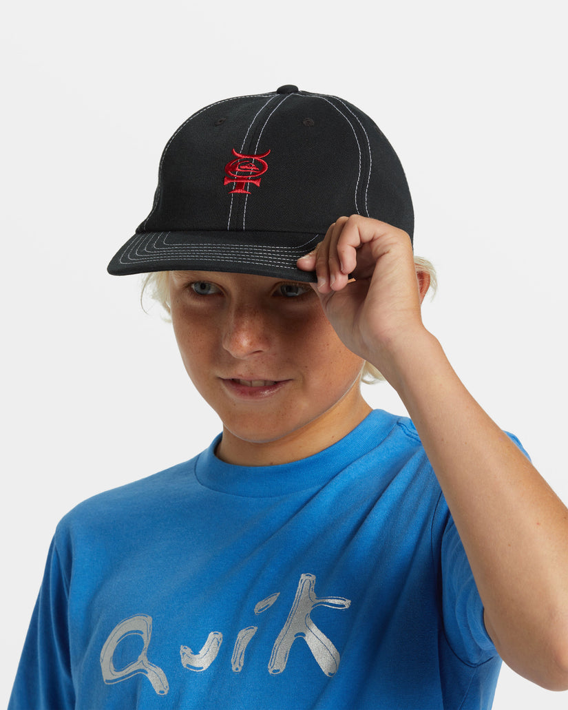 Boys 8-16 Mercury Baseball Hat - Black