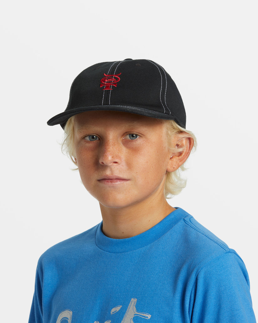 Boys 8-16 Mercury Baseball Hat - Black