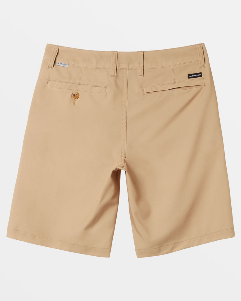 Boys 8-16 Union Amphibian 17" Hybrid Shorts - Khaki