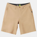 Boys 8-16 Union Amphibian 17" Hybrid Shorts - Khaki