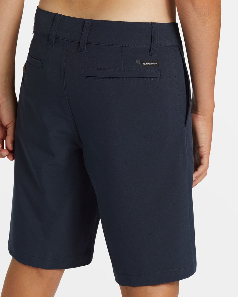 Boys 8-16 Union Amphibian 17" Hybrid Shorts - Dark Navy