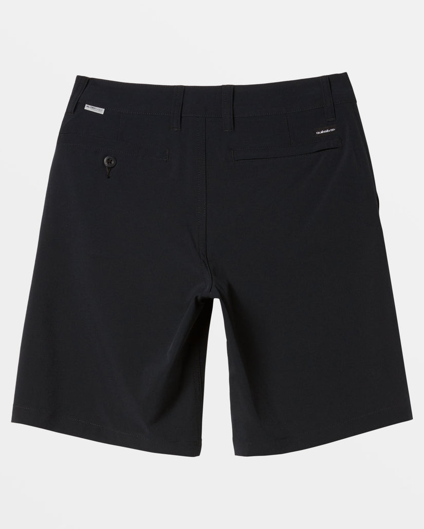 Boys 8-16 Union Amphibian 17" Hybrid Shorts - Black