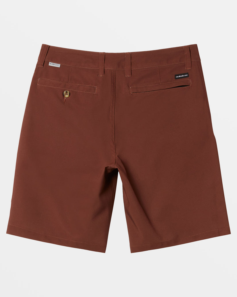 Boys 8-16 Union Amphibian 17" Hybrid Shorts - Brown Stone