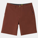 Boys 8-16 Union Amphibian 17" Hybrid Shorts - Brown Stone