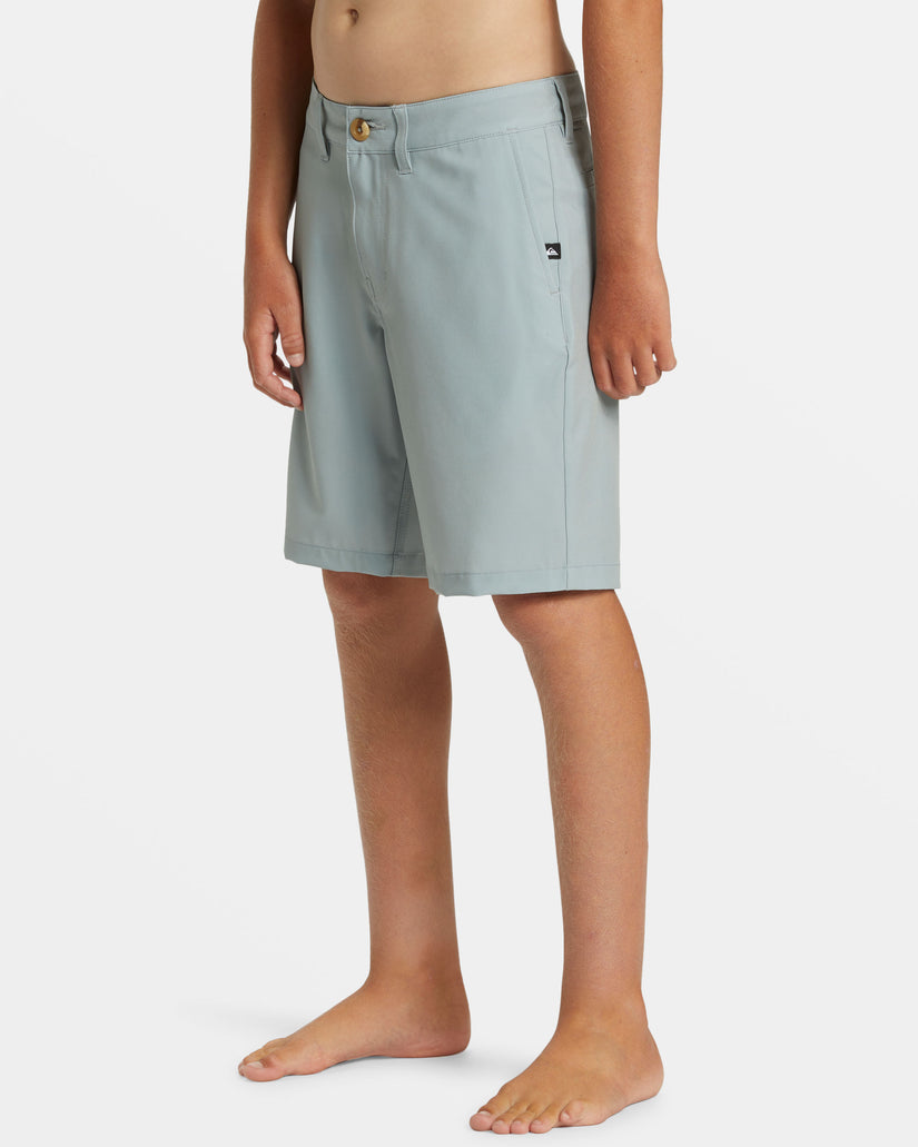 Boys 8-16 Union Amphibian 17" Hybrid Shorts - Quarry