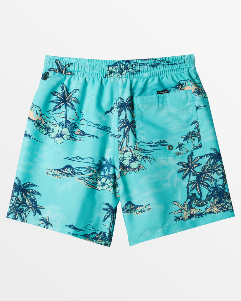 Boys 8-16 Everyday Mix 14" Swim Trunks -