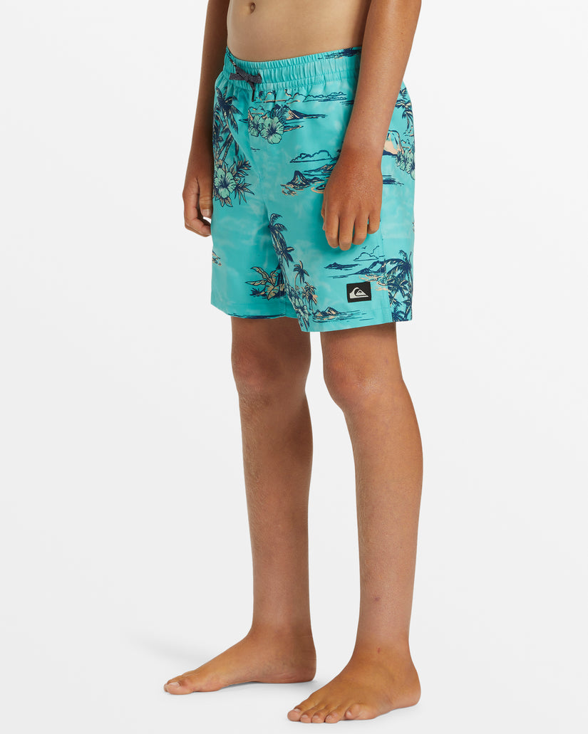 Boys 8-16 Everyday Mix 14" Swim Trunks -