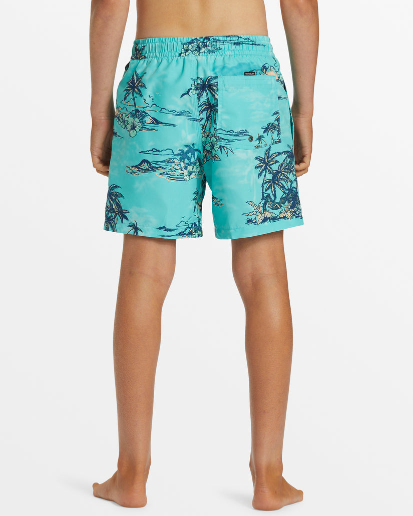 Boys 8-16 Everyday Mix 14" Swim Trunks -