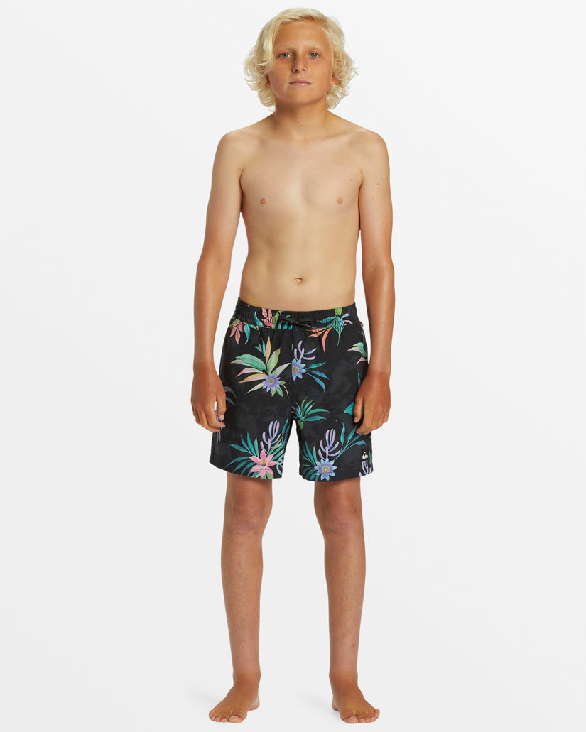 Boys 8-16 Everyday Mix 14" Swim Trunks -