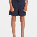 Boys 8-16 Everyday Solid 14" Swim Trunks - Dark Navy