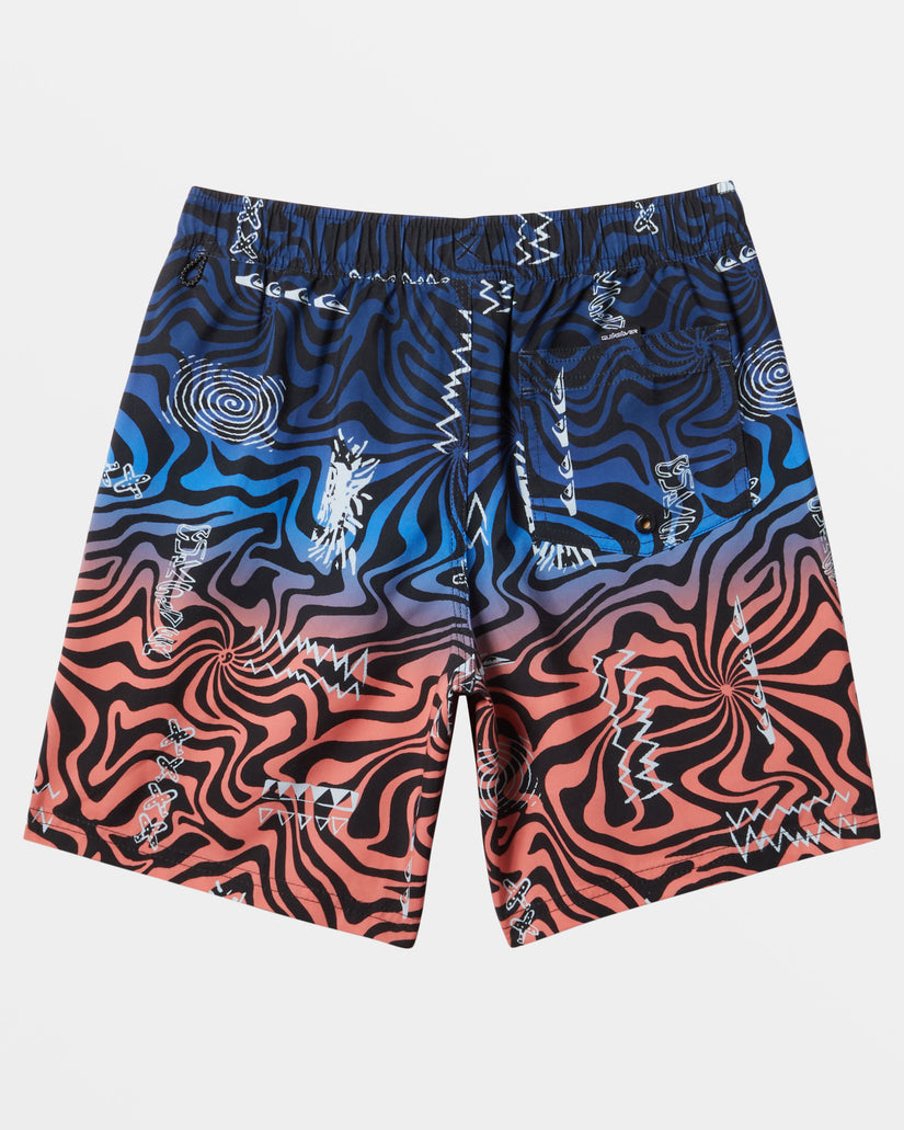 Boys 8-16 Everyday Heritage 15" Swim Trunks - Nebulas Blue