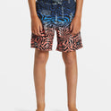 Boys 8-16 Everyday Heritage 15" Swim Trunks - Nebulas Blue