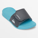 Boys 8-16 Bright Coast Adjustable Slides - Grey/White/Blue