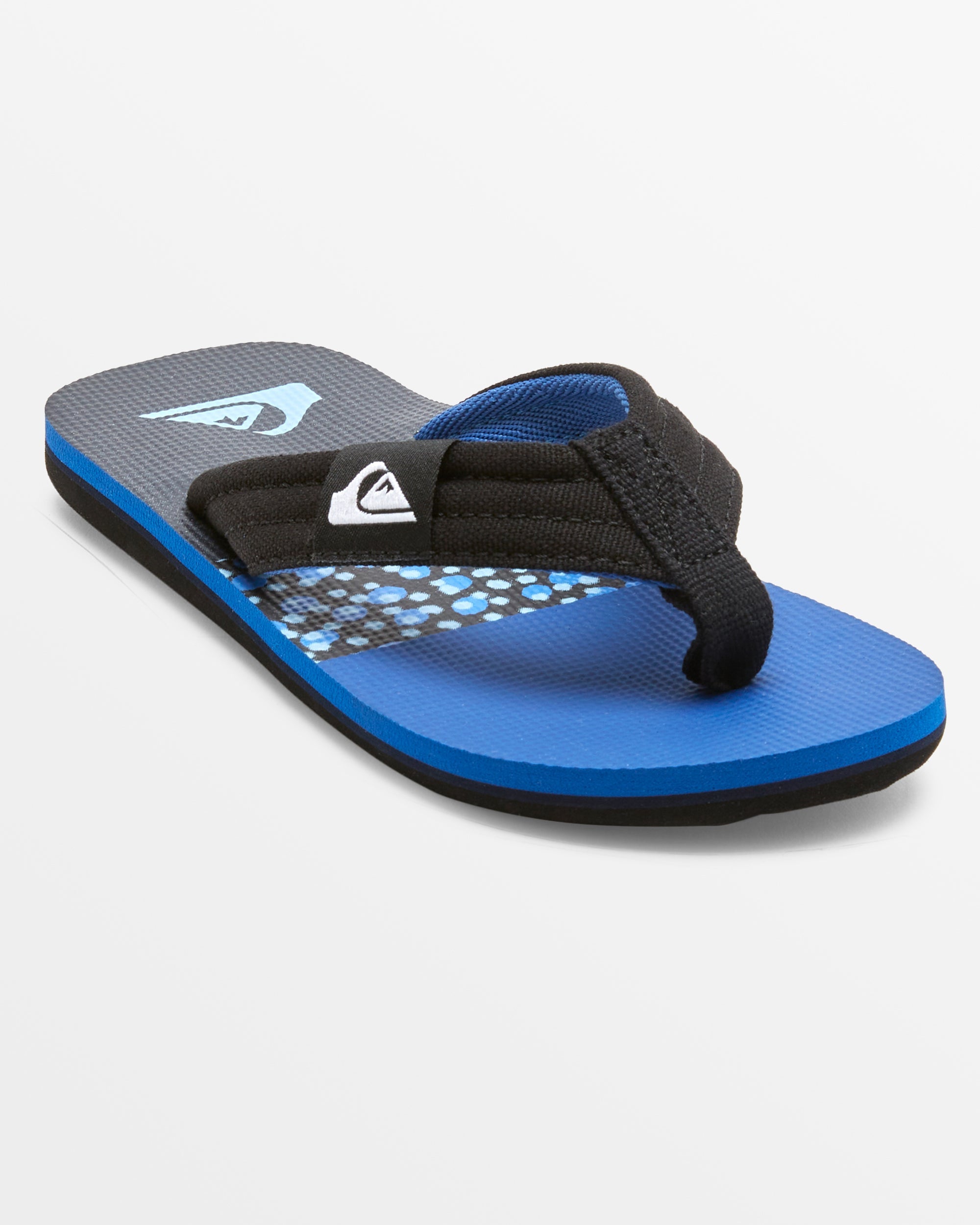 Quiksilver Boys 8 16 Molokai Layback Sandals Blue Blue Black Size 11