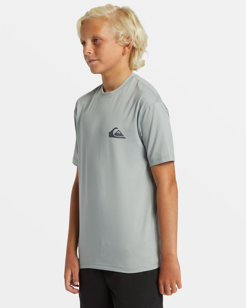 Boys 8-16 Everyday Short Sleeve Surf Tee - Quarry