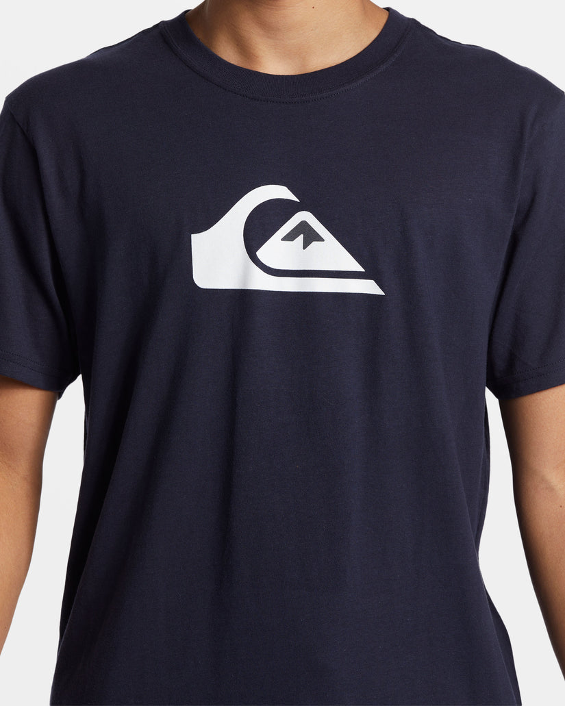 Boys 8-16 Comp Logo T-Shirt - Navy Blazer