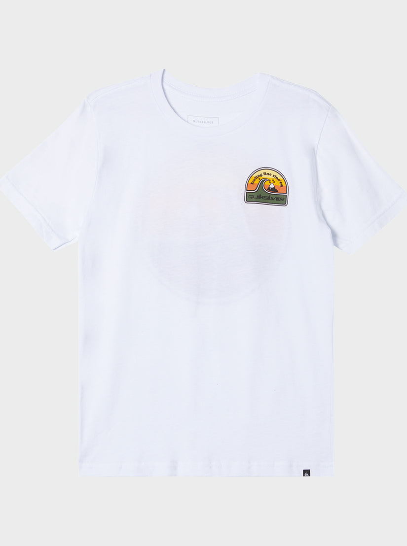 Boys 8-16 In The Groove T-Shirt - White