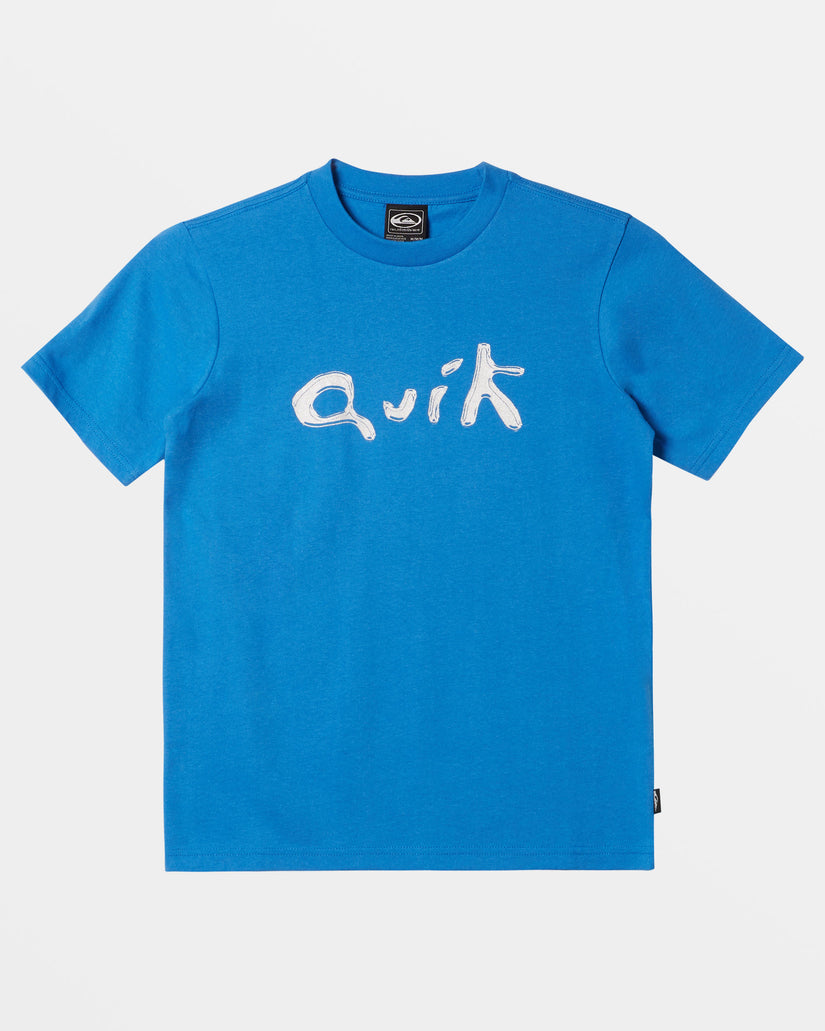 Boys 8-16 Quik Liquid T-Shirt - Nebulas Blue