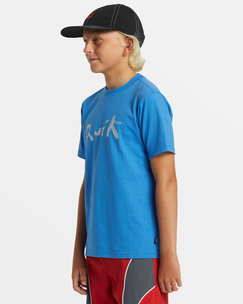 Boys 8-16 Quik Liquid T-Shirt - Nebulas Blue