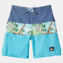 Boys 2-7 Everyday Panel 13" Boardshorts - Maui Blue