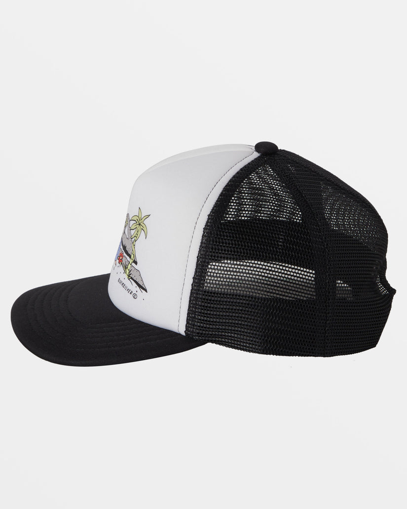 Boys 2-7 Slab Bruiser Trucker Hat - White