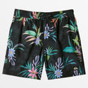 Boys 2-7 Everyday Mix Volley 12" Swim Trunks - Black