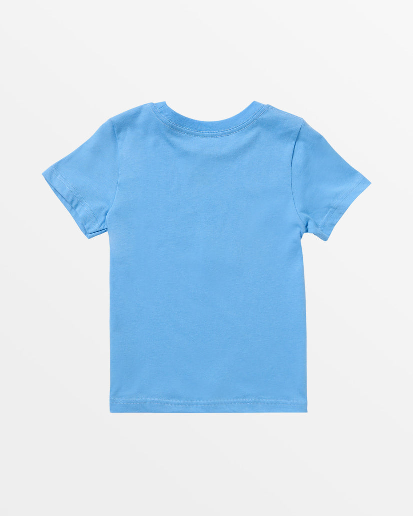 Boys 2-7 Big Action T-Shirt - Azure Blue