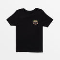 Boys 2-7 Backside Snap T-Shirt - Black