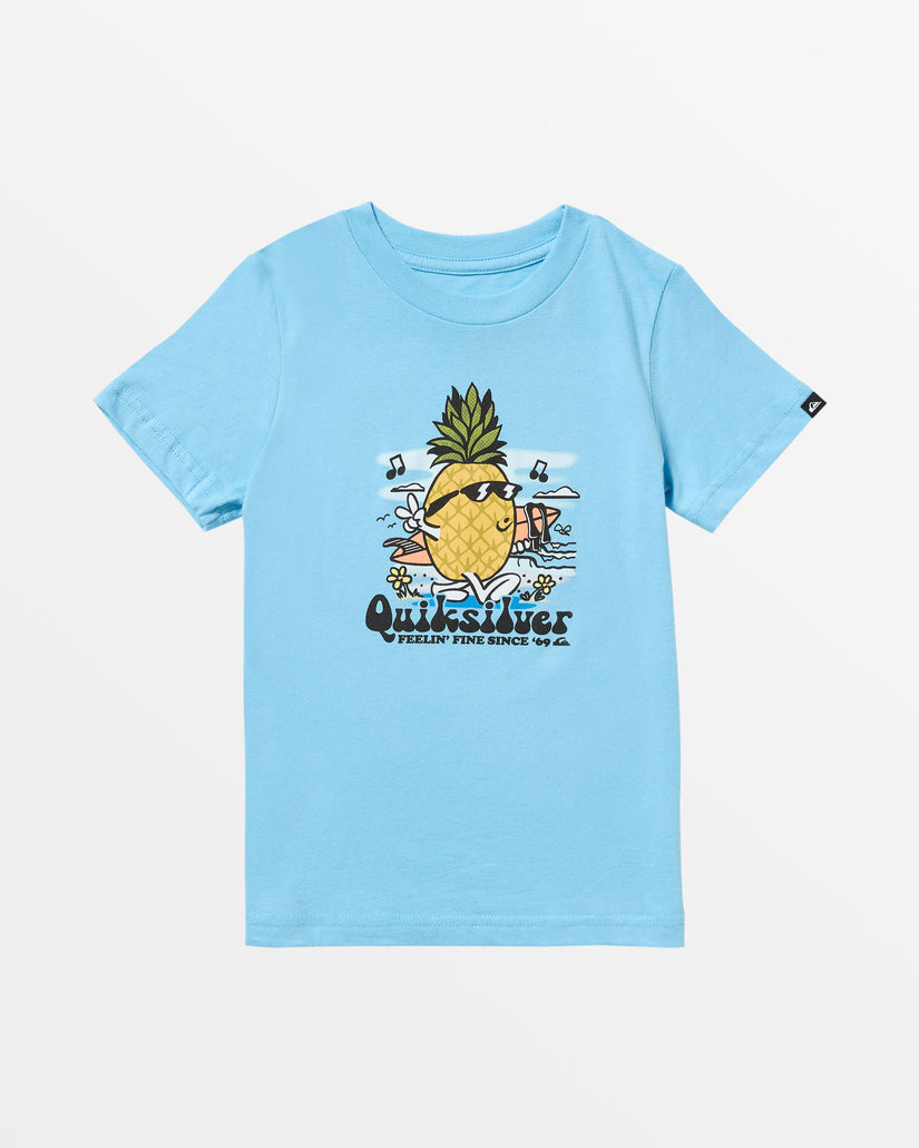 Boys 2-7 Pineapple Vibes T-Shirt - Alaskan Blue