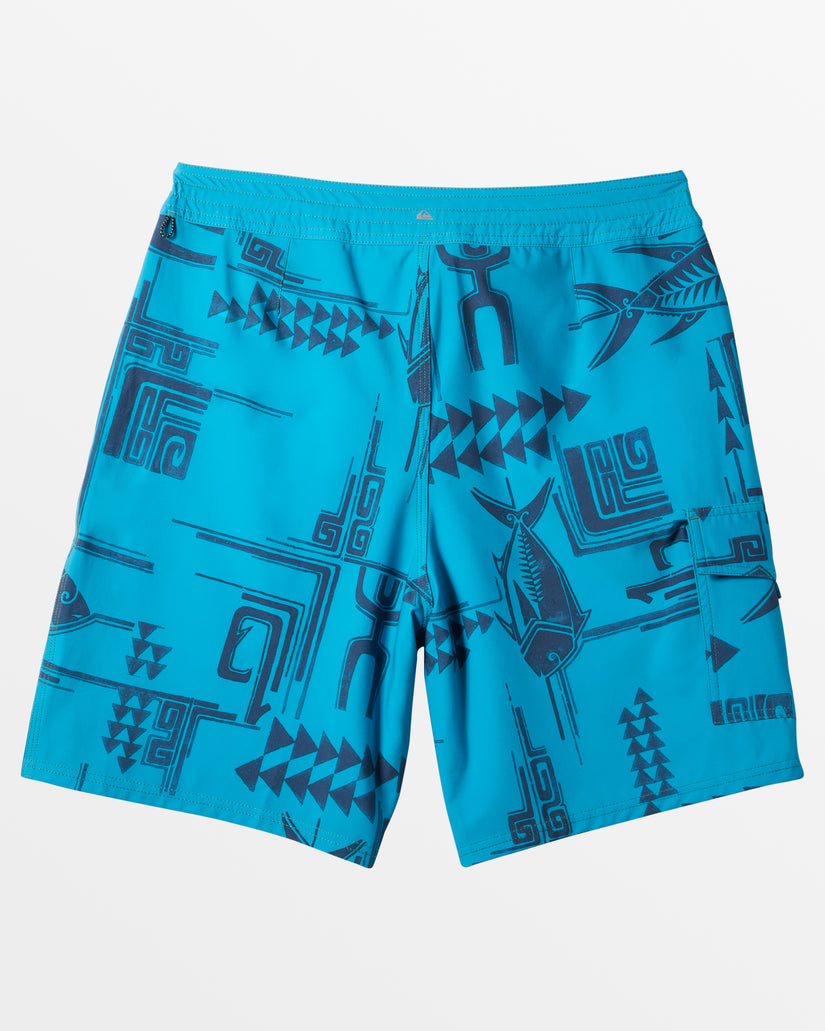 Waterman Molokai 19" Boardshorts - Molokai Barrier Reef