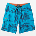 Waterman Molokai 19" Boardshorts - Molokai Barrier Reef