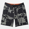 Waterman Molokai 19" Boardshorts - Molokai Black