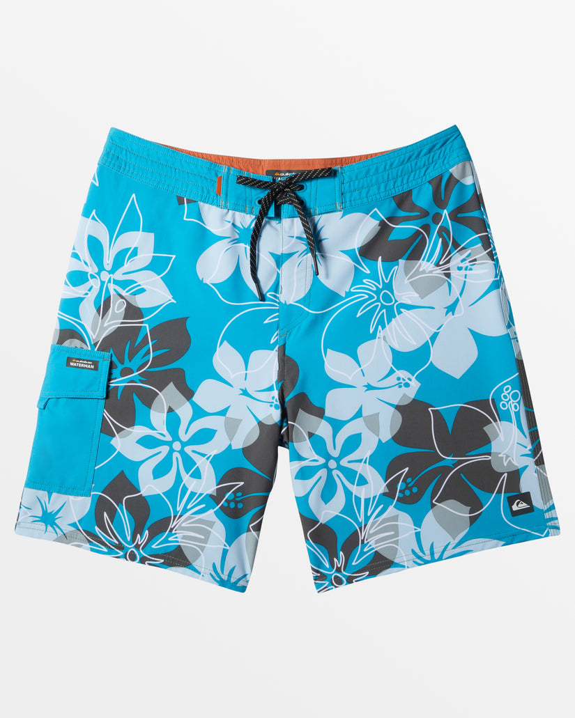 Waterman Wayfarer 19" Boardshorts - Wayfarer Barrier Reef