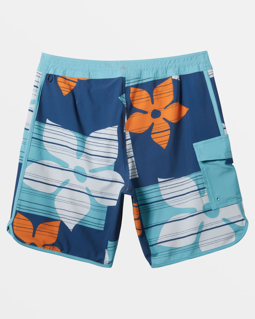 Waterman Blockhead 19" Boardshorts - Ensign Blue