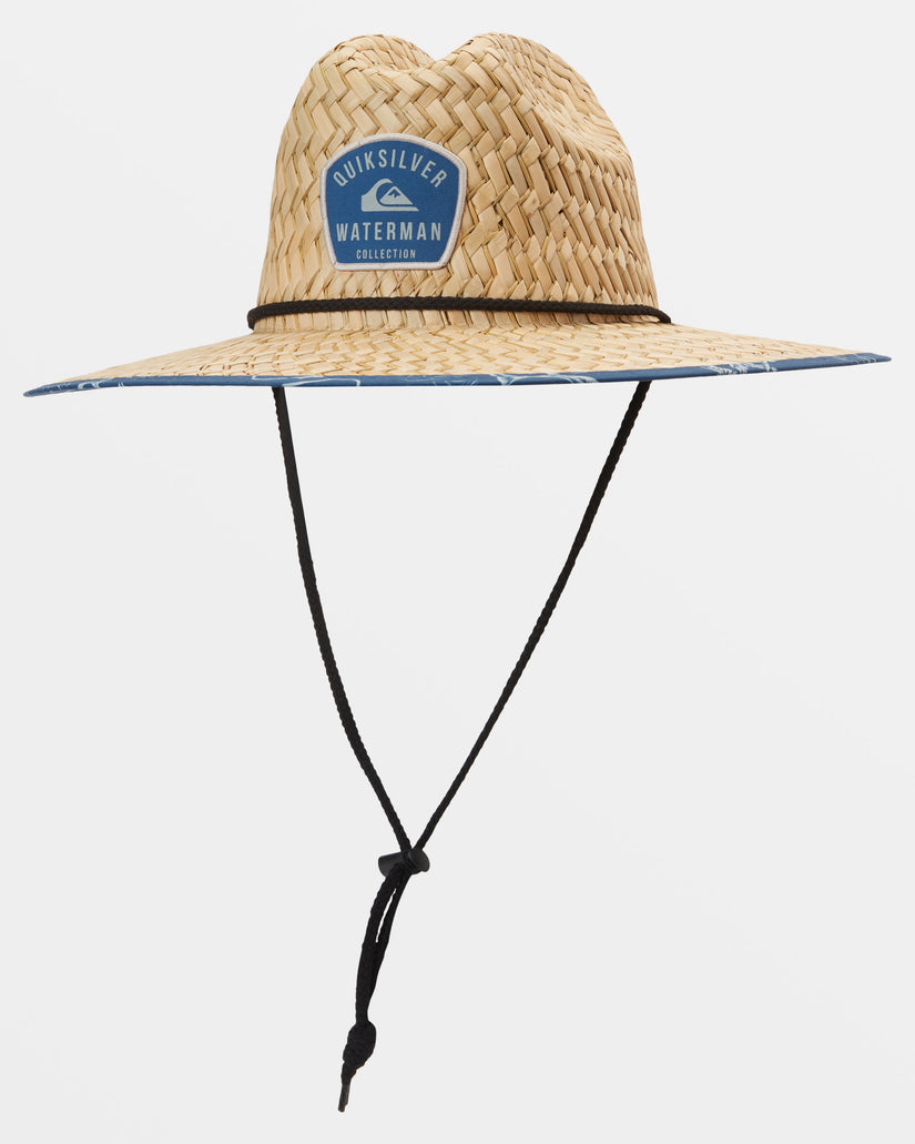 Waterman Outsider Straw Lifeguard Hat - Majolica Blue