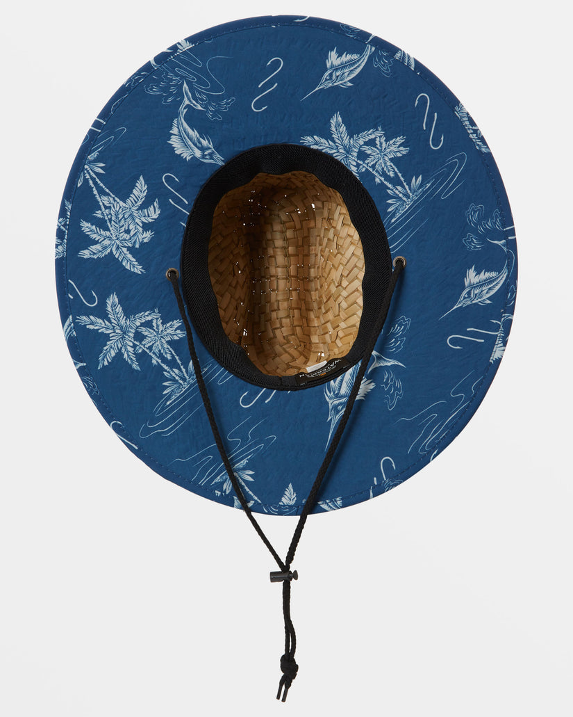 Waterman Outsider Straw Lifeguard Hat - Majolica Blue